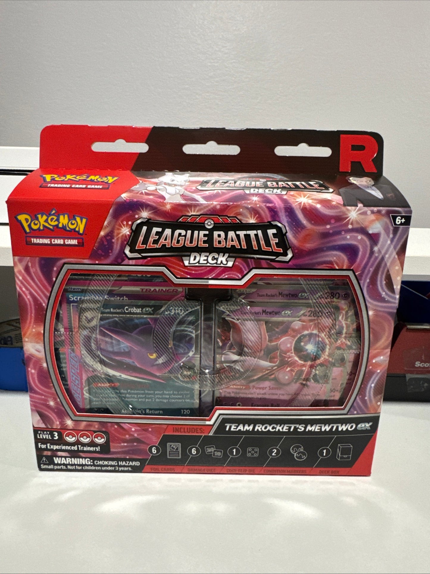 Team Rocket’s Mewtwo ex League Battle Deck | Pokémon TCG | Factory Sealed