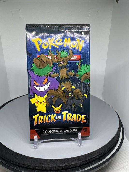 Pokémon Trick or Trade 2024 Booster Pack | 3 Cards | Sealed