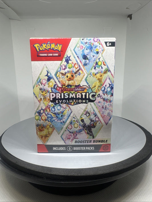 Pokémon Prismatic Evolutions Booster Bundle | Factory Sealed