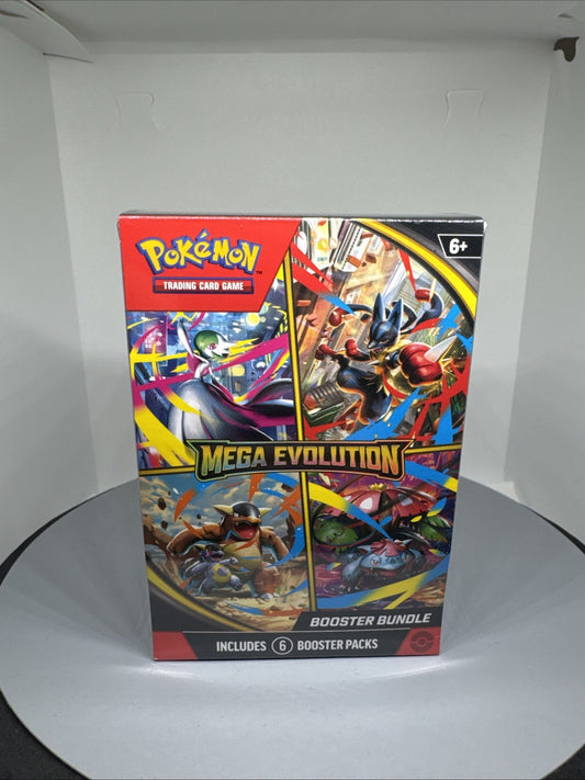 Pokémon Mega Evolution Booster Bundle | Pokémon TCG | Factory Sealed