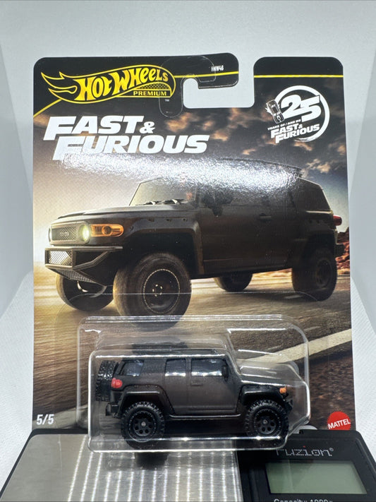 Hot Wheels Premium Toyota FJ Cruiser Fast & Furious 25 Years 5/5