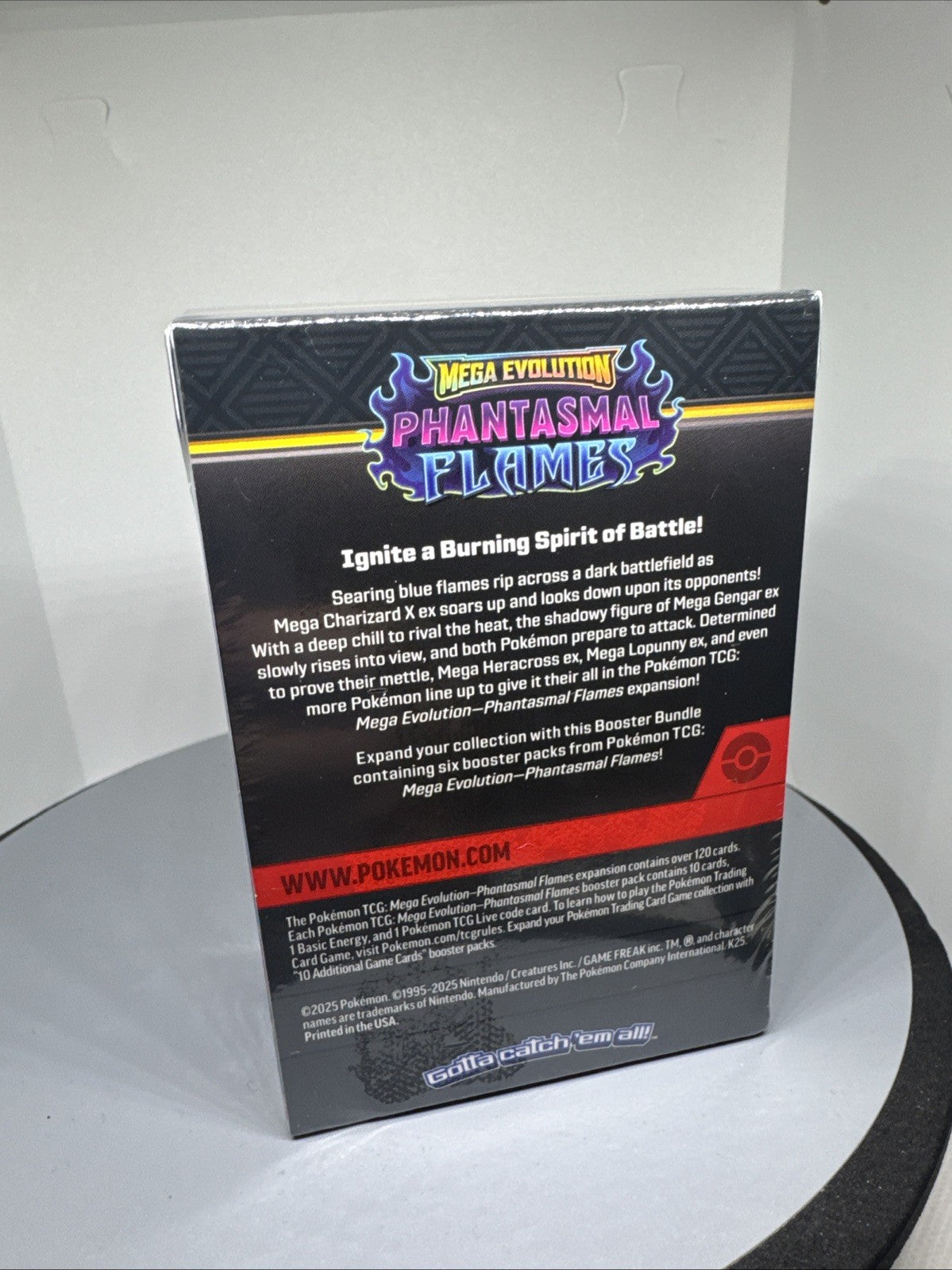 Pokémon Mega Evolution Phantasmal Flames Booster Bundle 6 Packs | Sealed