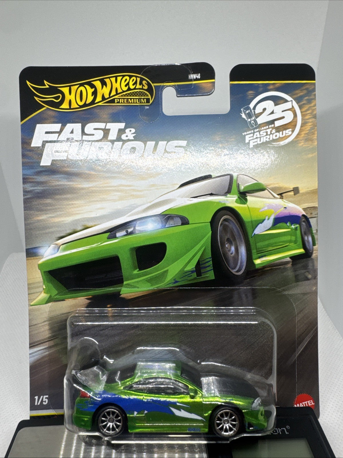 Hot Wheels 2026 Premium Fast & Furious 25 Years 1995 Mitsubishi Eclipse Green #1
