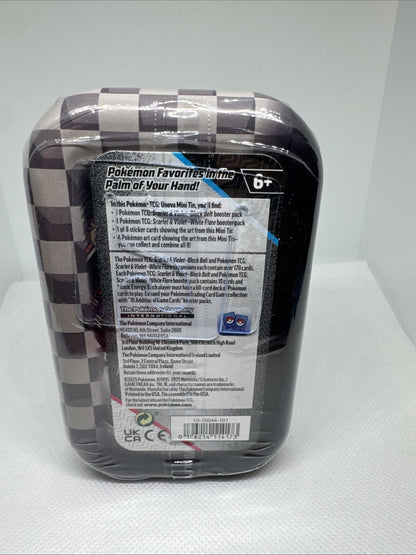Pokemon TCG Unova Mini Tin Black Bolt White Flare Krookodile & Excadrill Sealed