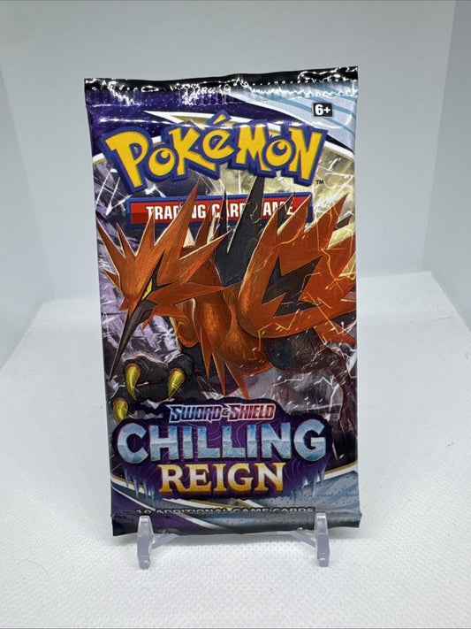 Pokémon Chilling Reign Booster Pack | Factory Sealed | Pokémon TCG
