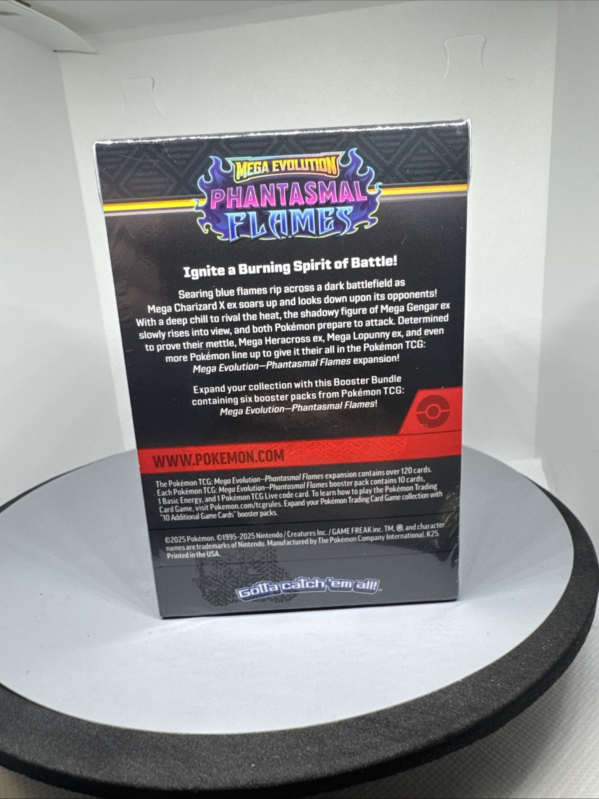 Pokémon Mega Evolution Phantasmal Flames Booster Bundle 6 Packs | Sealed