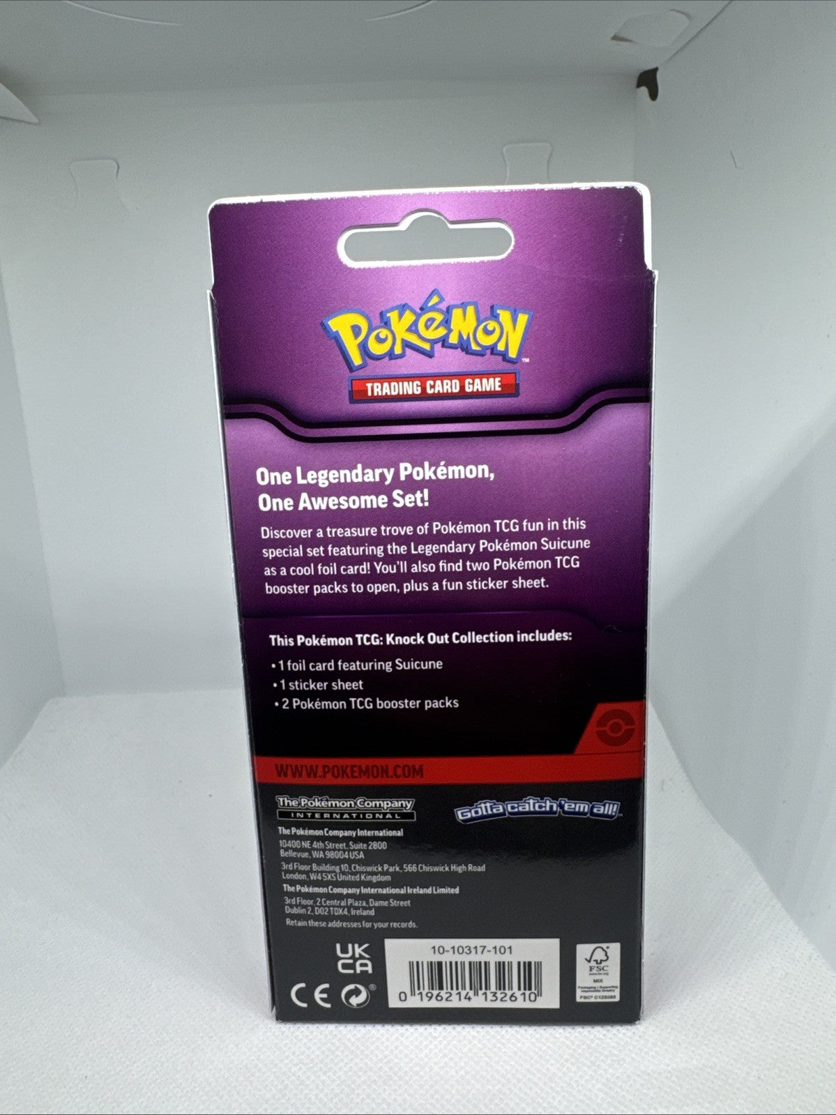 Pokemon TCG | Knock Out Collection | Suicune | Factory Sealed!