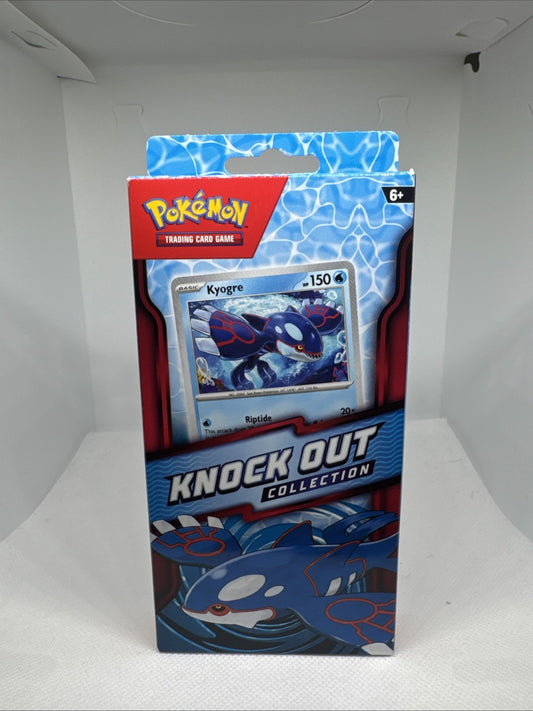 Pokemon TCG Kyogre Knock Out Collection Pack ** NEW **
