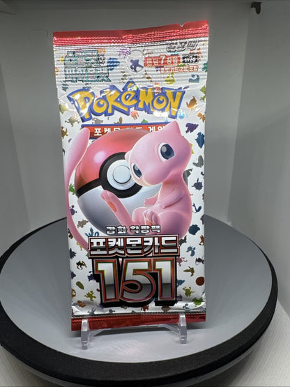 Pokémon 151 Korean Booster Pack | Scarlet & Violet | Sealed