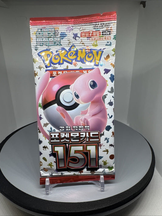 Pokémon 151 Korean Booster Pack | Scarlet & Violet | Sealed