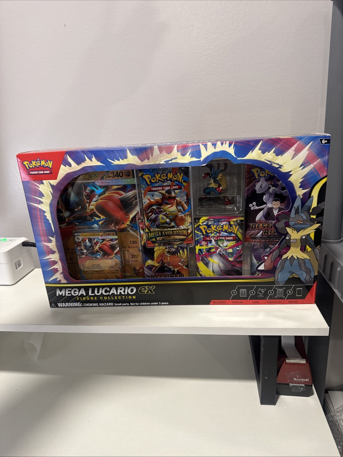Mega Lucario ex Premium Figure Collection Box | Pokémon TCG | Sealed