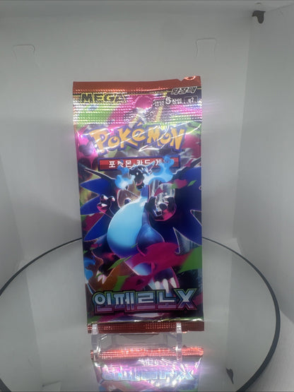 Pokémon Infer X Mega Booster Pack Korean | Factory Sealed