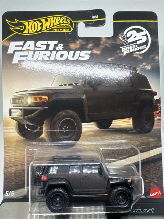 Hot Wheels Premium Toyota FJ Cruiser Fast & Furious 25 Years 5/5