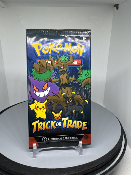 Pokémon Trick or Trade 2024 Booster Pack | 3 Cards | Sealed
