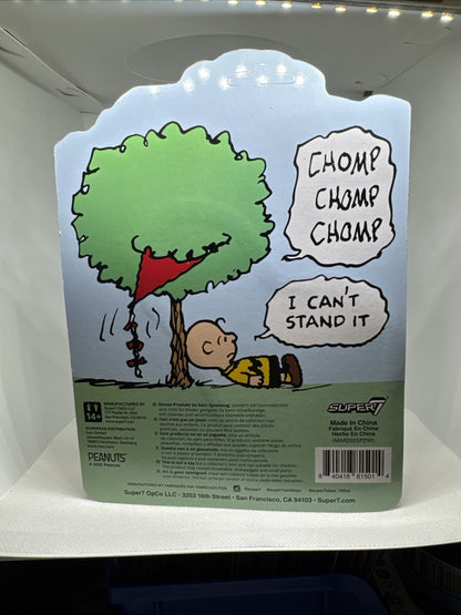 Super7 Peanuts Charlie Brown & Kite-Eating Tree ReAction Figures | New