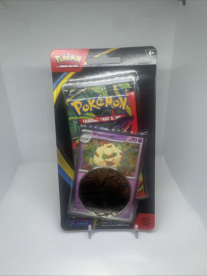 Pokémon Phantasmal Flames Blister Pack | Cottonee Promo & Coin | Sealed