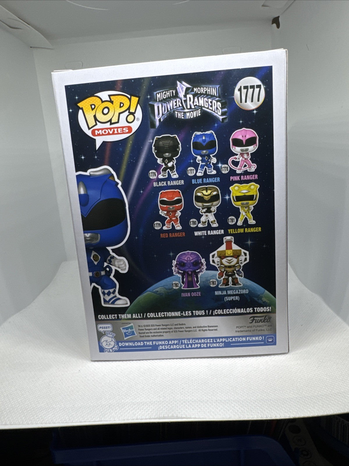 Funko Pop Power Rangers: The Movie - Blue Ranger - Vinyl Figure -#1777