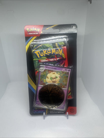 Pokémon Phantasmal Flames Blister Pack | Cottonee Promo & Coin | Sealed