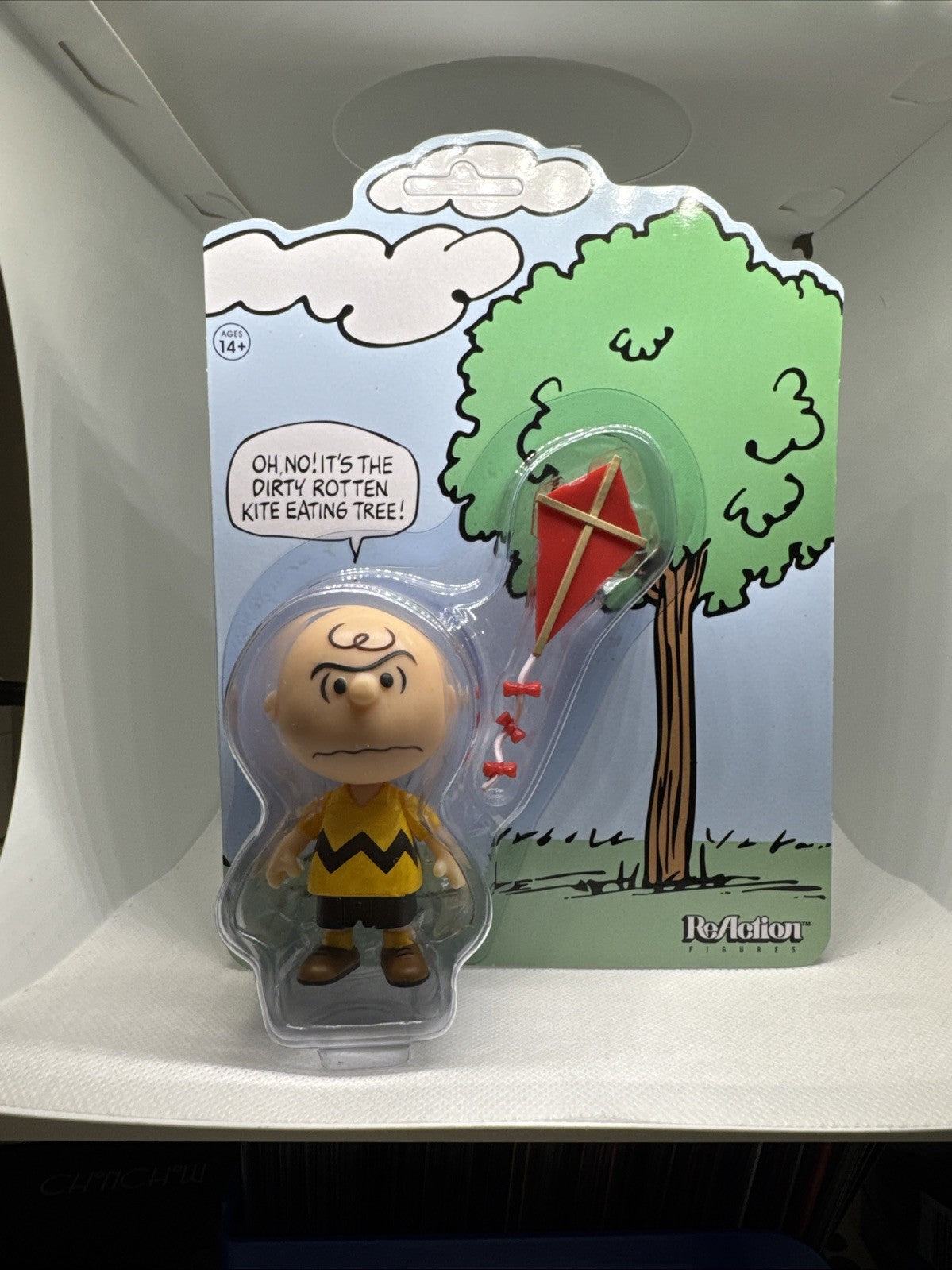 Super7 Peanuts Charlie Brown & Kite-Eating Tree ReAction Figures | New