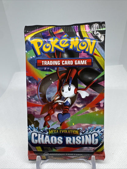 Pokémon TCG Chaos Rising Booster Pack ME04 Sealed In Hand Fast Ship