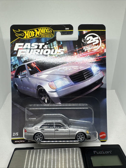 2026 Hot Wheels Premium Fast & Furious 25th Anniversary Mercedes-Benz 500 Sel