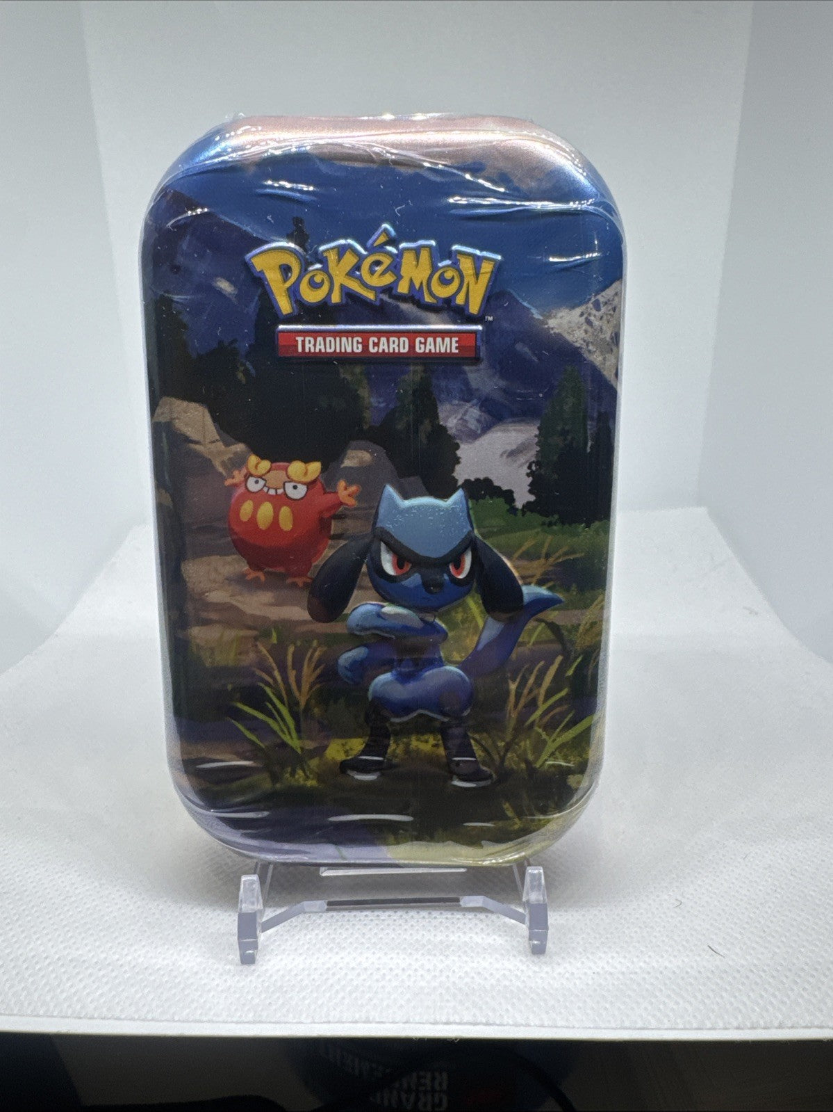 Pokémon Ascended Heroes Mini Tin Riolu | Mega Evolution TCG | Sealed