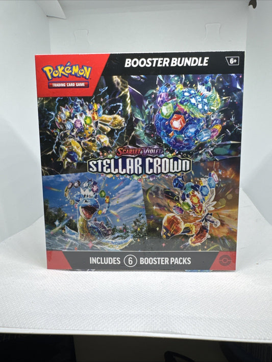 Pokémon Stellar Crown Booster Bundle | Factory Sealed | Pokémon TCG
