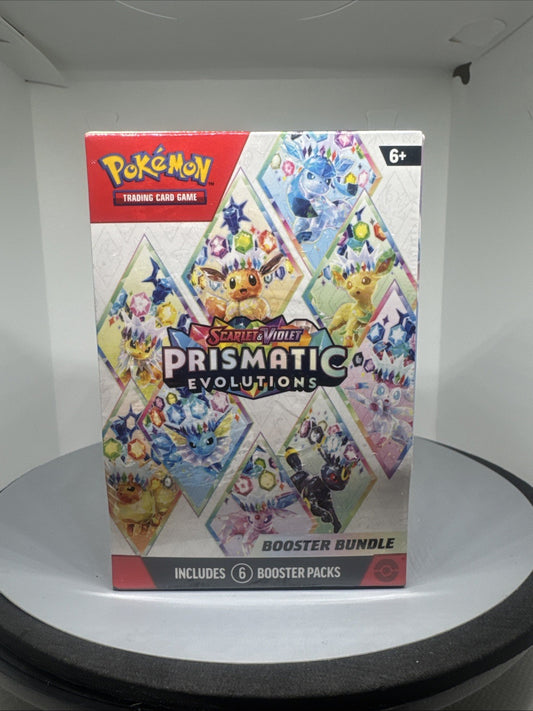 Pokémon Prismatic Evolutions Booster Bundle | Factory Sealed