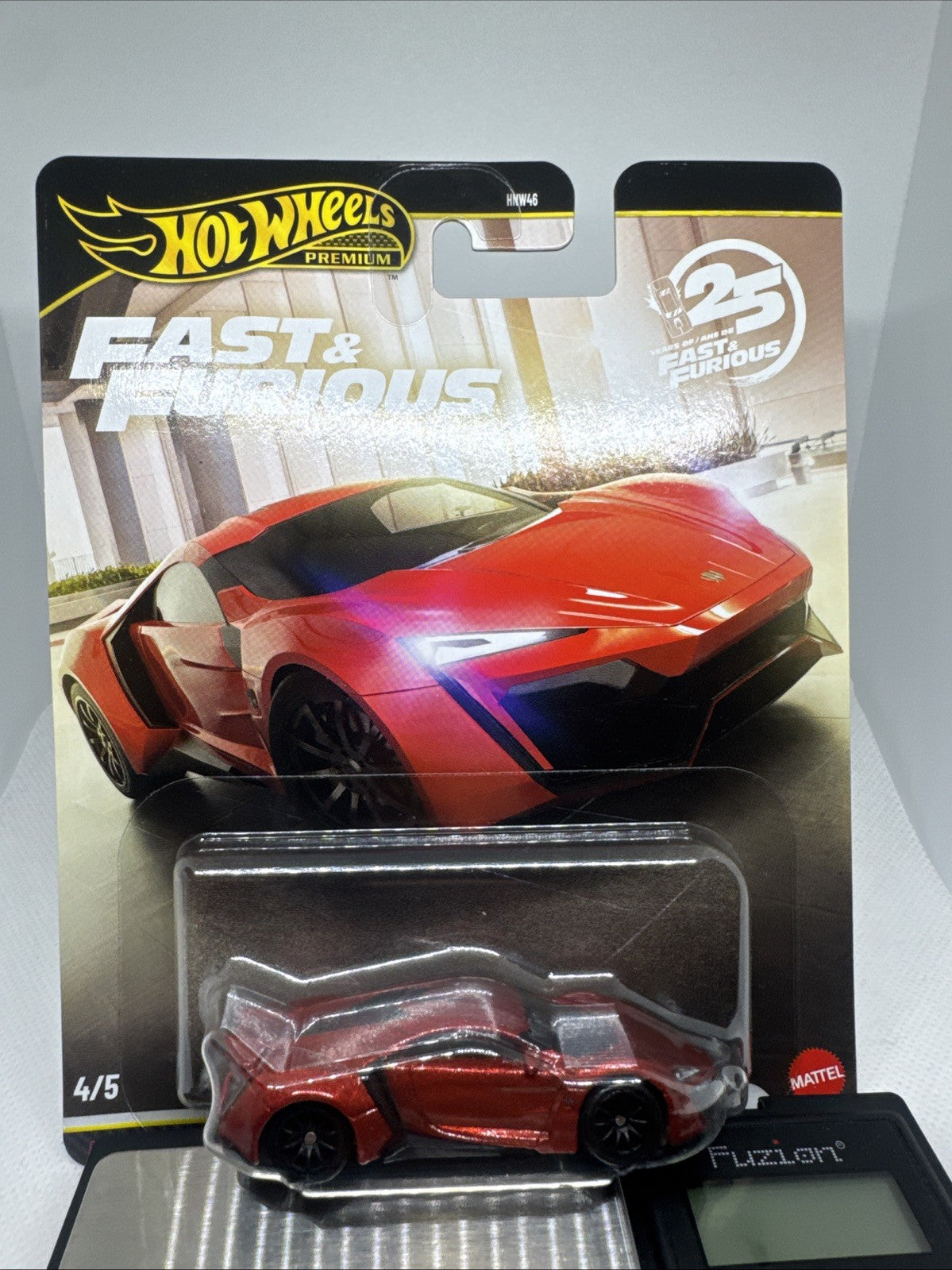 Hot Wheels Fast & Furious Lykan Hypersport Diecast Car Red 1:64