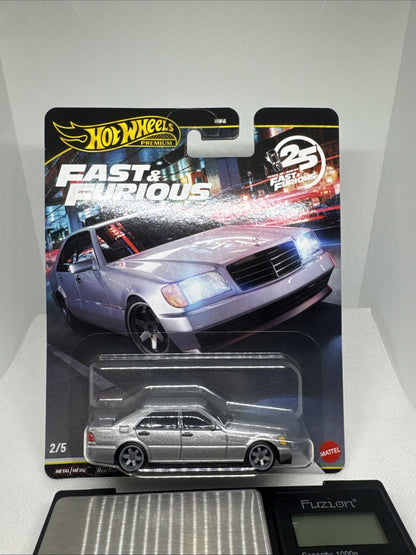 2026 Hot Wheels Premium Fast & Furious 25th Anniversary Mercedes-Benz 500 Sel
