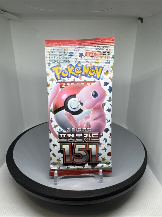 Pokémon 151 Korean Booster Pack | Scarlet & Violet | Sealed