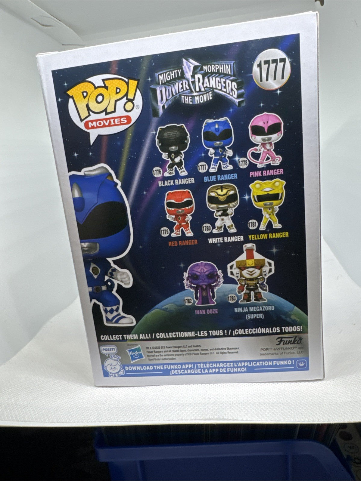 Funko Pop Power Rangers: The Movie - Blue Ranger - Vinyl Figure -#1777