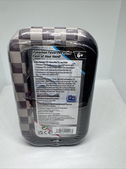 Pokemon TCG Unova Mini Tin Black Bolt White Flare Krookodile & Excadrill Sealed