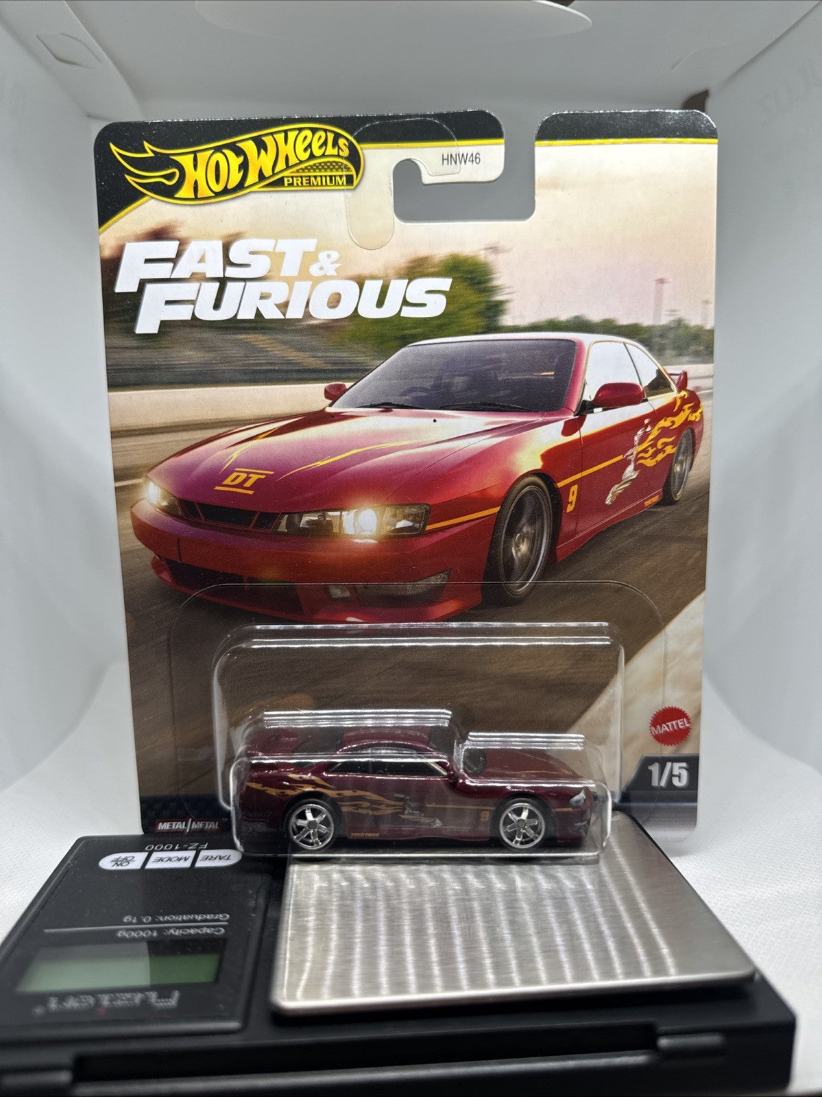 Hot Wheels Premium Fast & Furious Nissan 240SX (S14)  #1/5 New
