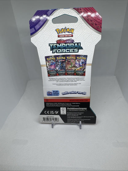 Pokémon Temporal Forces Sleeved Booster Pack 2024 | Sealed | TCG