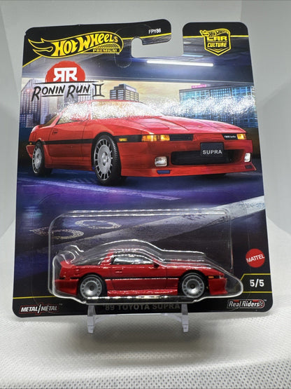 Hot Wheels Car Culture Premium Ronin Run 2 ‘89 TOYOTA SUPRA / A28