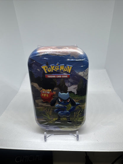 Pokémon Ascended Heroes Mini Tin Riolu | Mega Evolution TCG | Sealed
