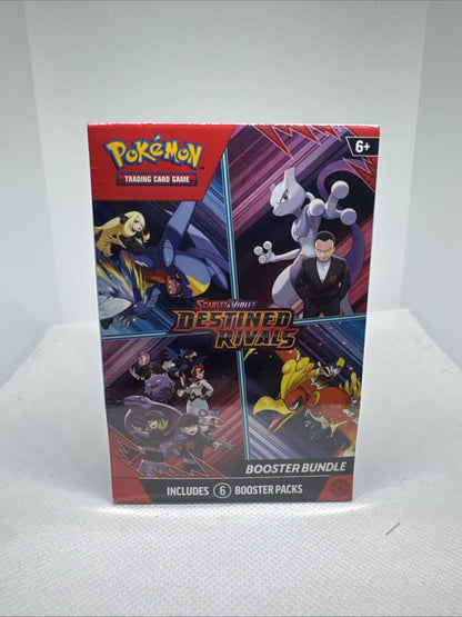 Pokémon Destined Rivals Booster Bundle | Factory Sealed | Fast Ship