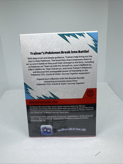 Pokémon Journey Together Booster Bundle Box | Factory Sealed | Fast Ship