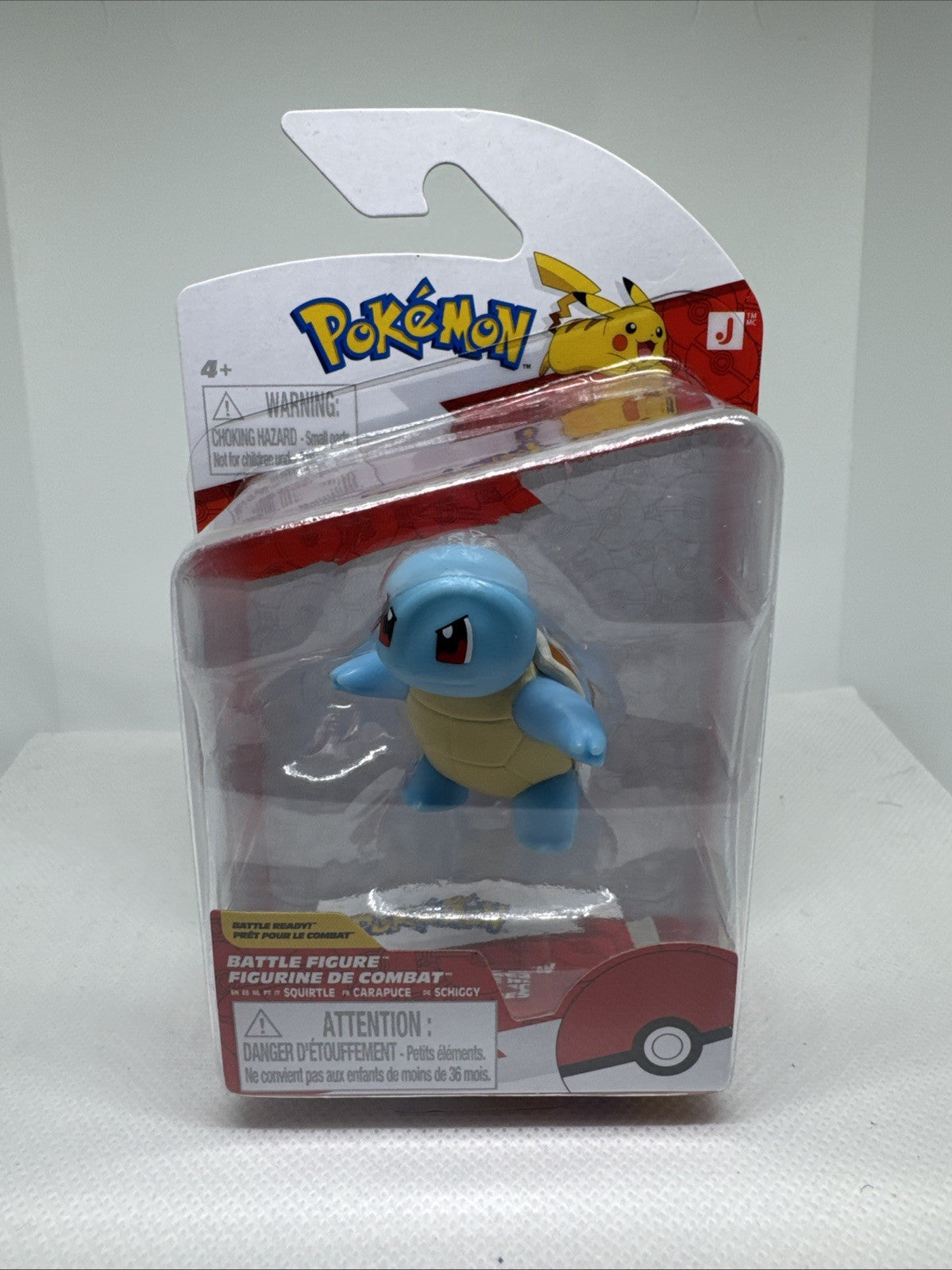 Pokémon Battle Ready Grumpy Squirtle Figure NEW | Official Toy Collectible