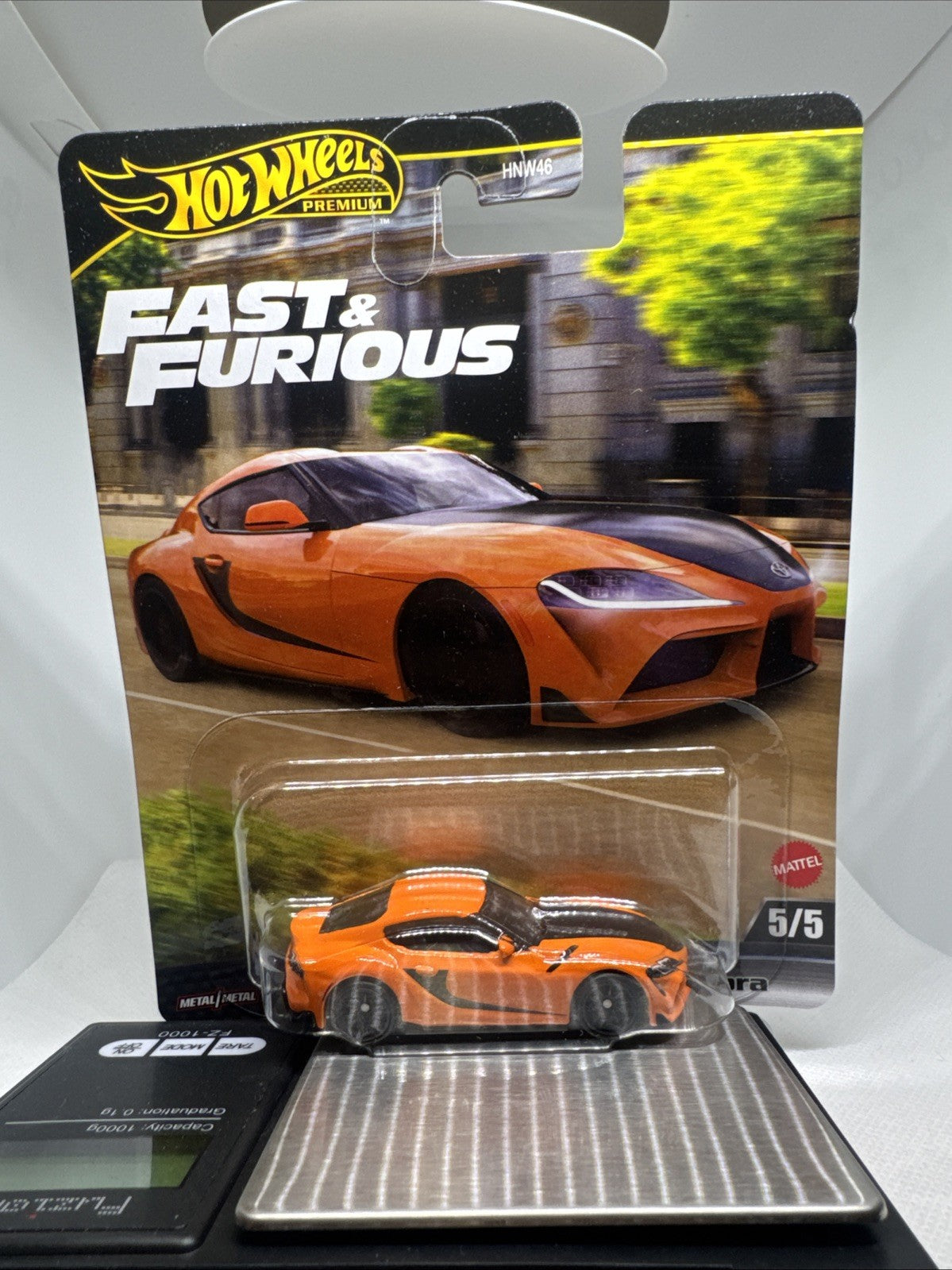 Hot Wheels Premium Fast & Furious 2021 Toyota GR Supra Real Riders Diecast