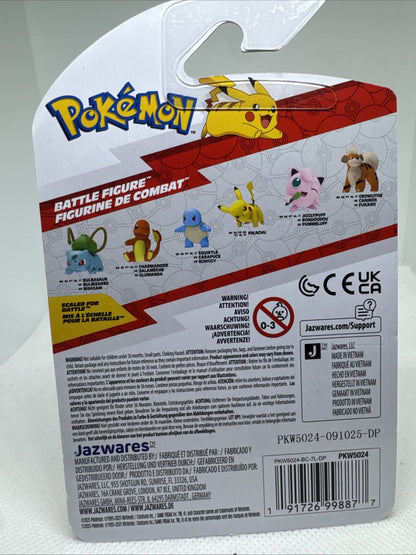 “Pokémon Growlithe Battle Figure – Jazwares Official Licensed (New)