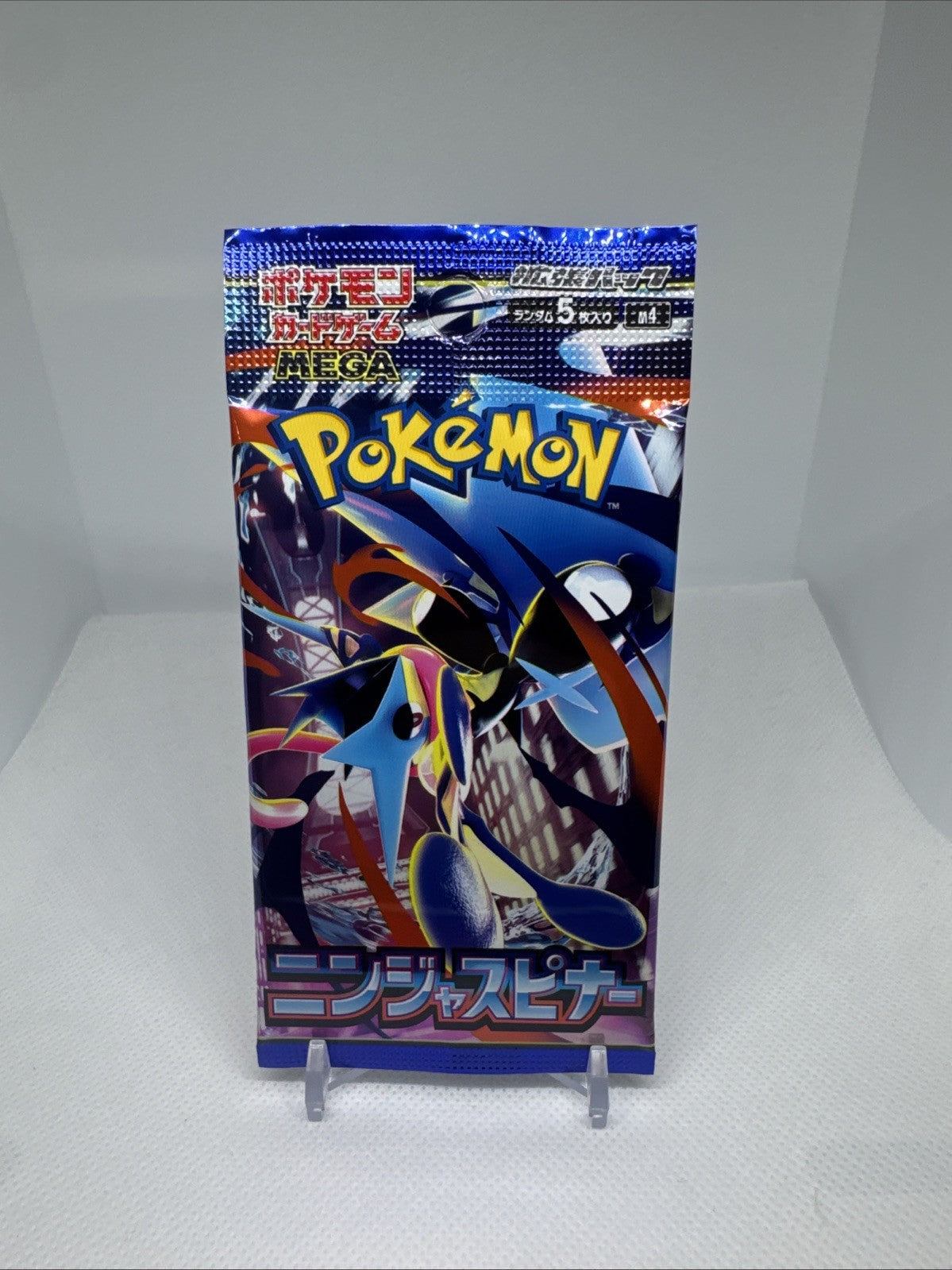 Pokémon Greninja MEGA Booster Pack Japanese TCG 5 Cards Nintendo