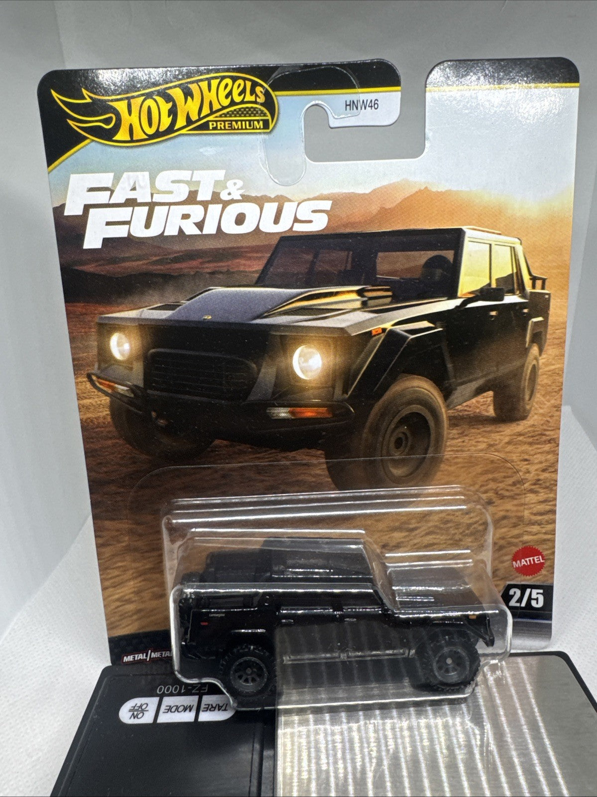 Hot Wheels Fast & Furious Lamborghini LM002 Diecast Car Black