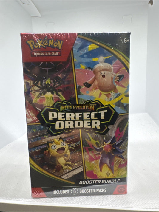 Pokémon Perfect Order Booster Bundle IN HAND FAST SHIP Sealed TCG