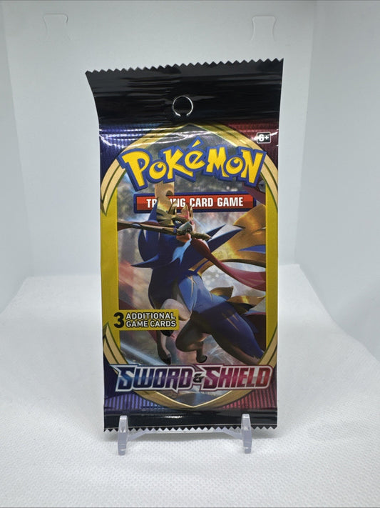 Pokemon TCG Sword & Shield ZACIAN 3 card Booster Pack