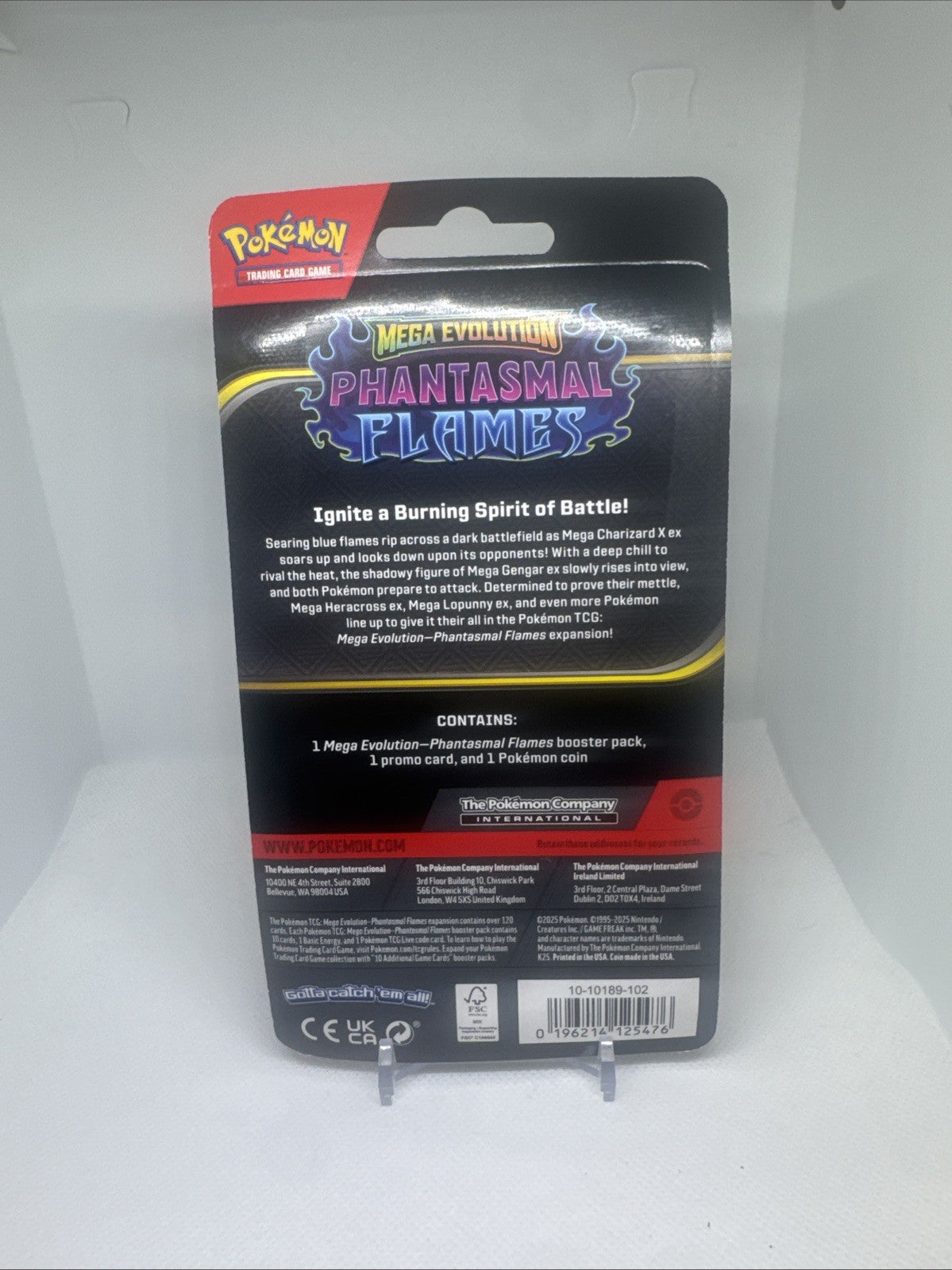 Pokémon Phantasmal Flames Blister Pack | Cottonee Promo & Coin | Sealed