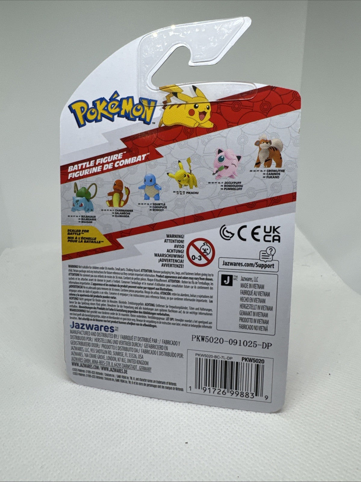 Pokémon Battle Ready Charmander Figure NEW | Official Collectible Toy