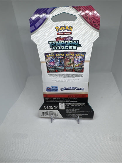Pokémon Temporal Forces Sleeved Booster Pack 2024 | Sealed | TCG