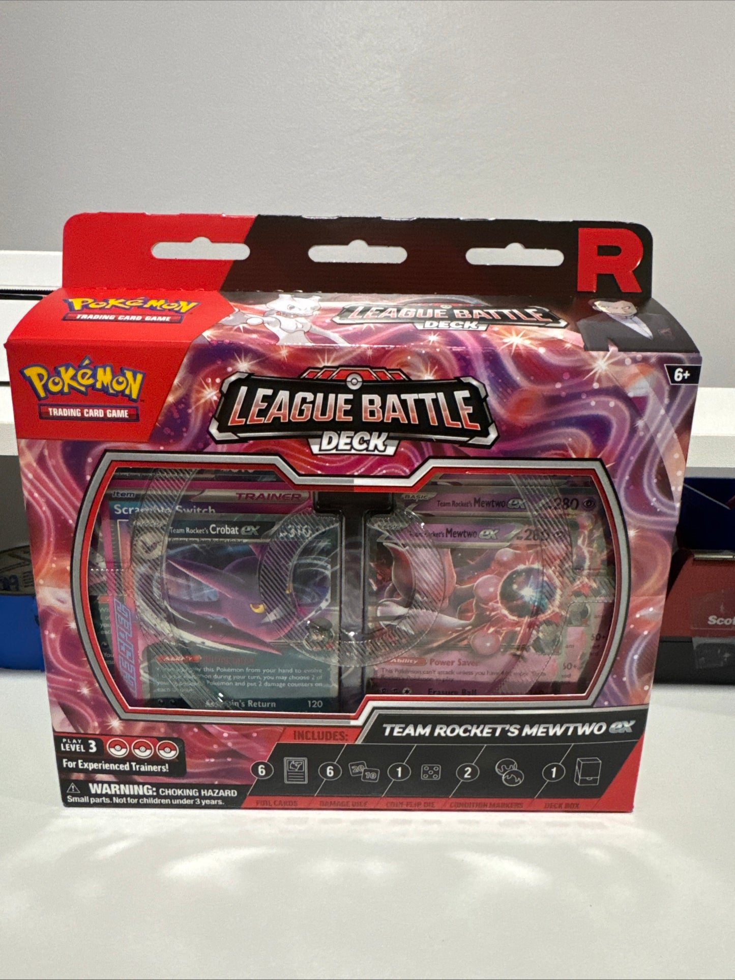 Team Rocket’s Mewtwo ex League Battle Deck | Pokémon TCG | Factory Sealed